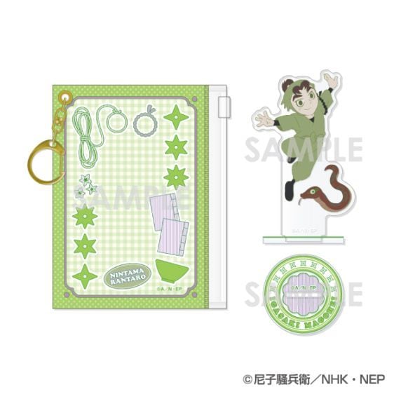 忍たま乱太郎 ポーチ入りアクリルスタンド 5.伊賀崎孫兵 | アクリル