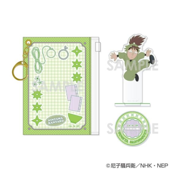 忍たま乱太郎 ポーチ入りアクリルスタンド 7.次屋三之助 | アクリル