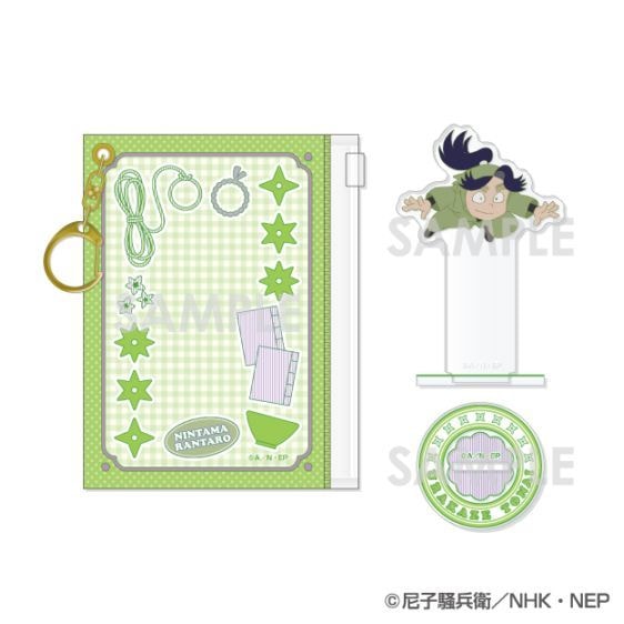 忍たま乱太郎 ポーチ入りアクリルスタンド 9.浦風藤内 | アクリル