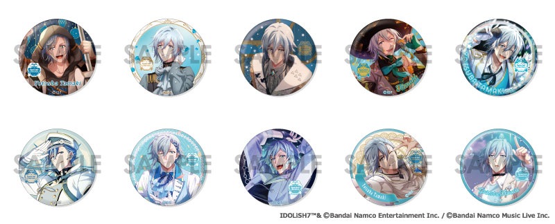 予約】アイドリッシュセブン 環だらけのトレーディング缶バッジ