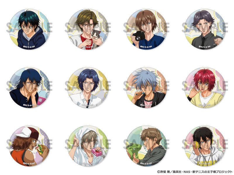【1BOX】テニスの王子様 手料理 缶バッジセット 全種類 新品未開封 新テニスの王子様 POPUP STORE 