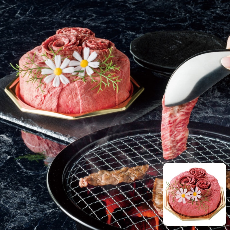 松阪牛お肉ケーキ＆ゆびさきトングセット