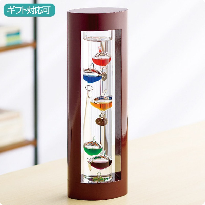 ガラスフロート温度計