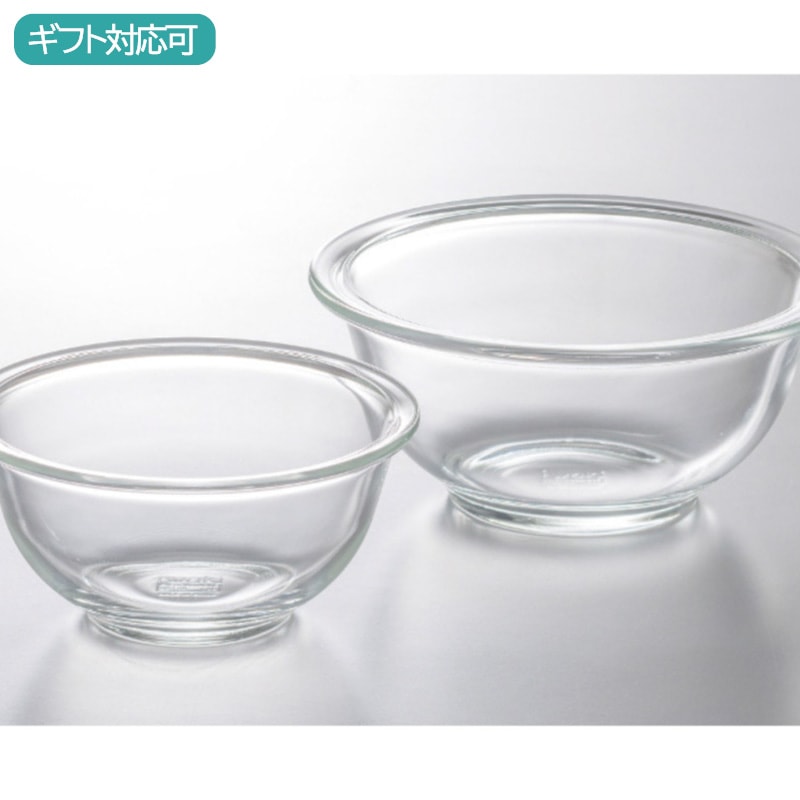 iwaki ボウル2点セット(耐熱ガラス)