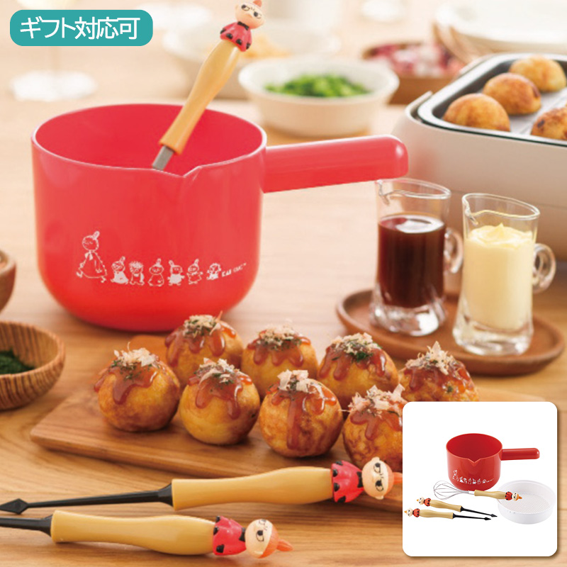 ムーミン×貝印 たこ焼きセット リトルミイ