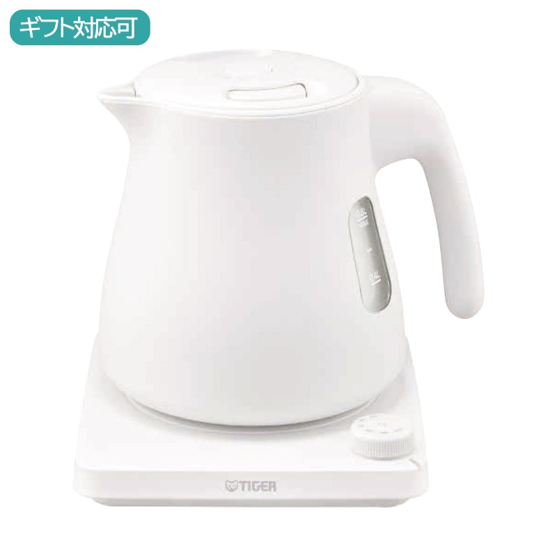 タイガー魔法瓶 温度調節機能付蒸気レス電気ケトル0.8l