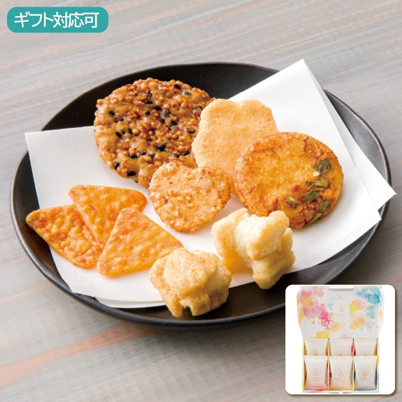 KOMETE KOMETESENBEI 米菓詰合せ6袋入