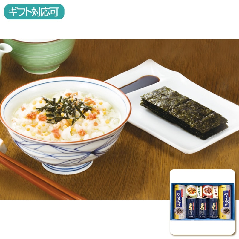 大森屋 卓上のり・お茶漬・ふりかけ詰合せ NTF-30G