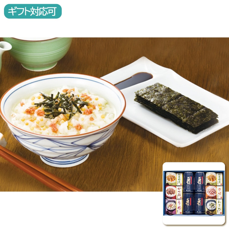 大森屋 卓上のり・お茶漬・ふりかけ詰合せ NTF-40G