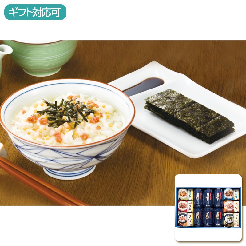 大森屋 卓上のり・お茶漬・ふりかけ詰合せ NTF-50G