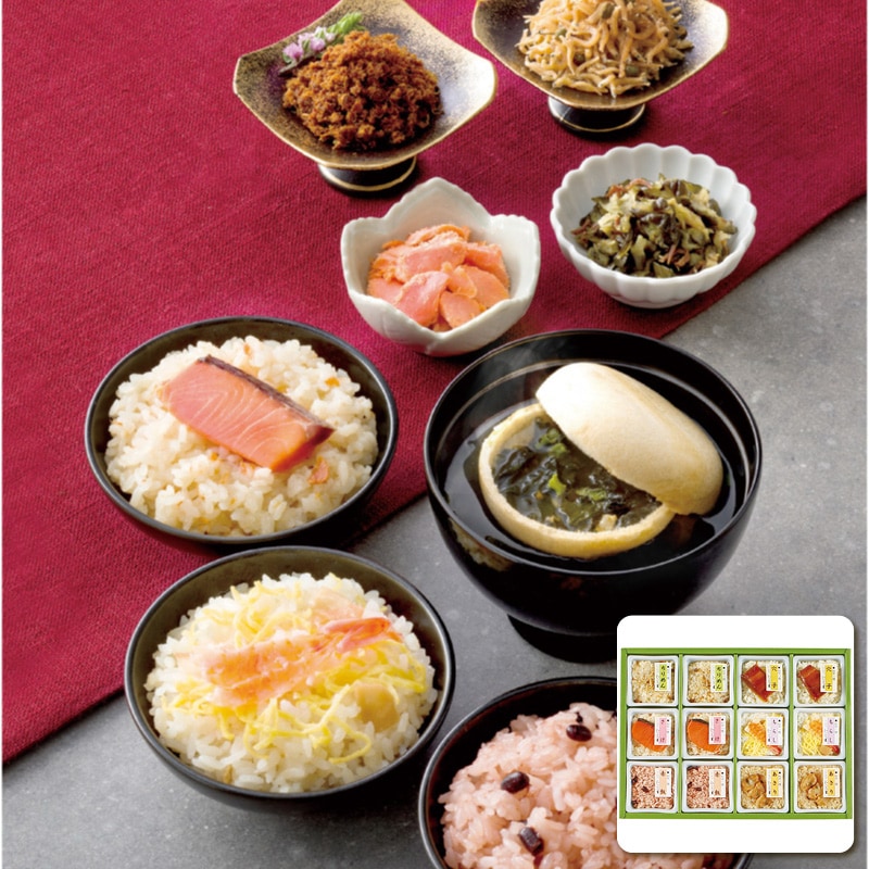 京･料亭 わらびの里 料亭一膳 炊き込みご飯詰合せ 里-50D