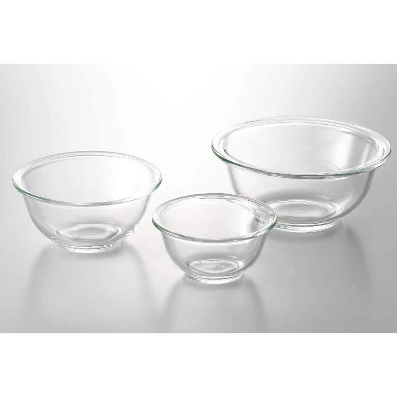 iwaki ボウル3点セット(耐熱ガラス)