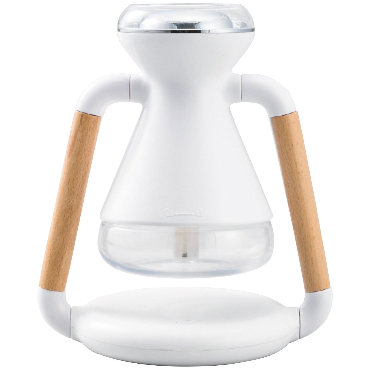 プリンク Humi＋ ワイヤレス充電＆卓上加湿器