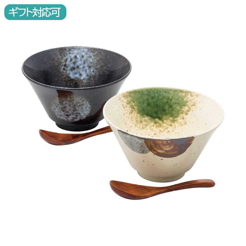 窯変 インスタン丼ペア