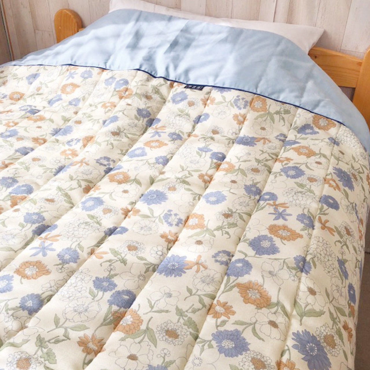 夢逸品 抗菌防臭わた(東レ・セベリス)入キルト肌掛布団