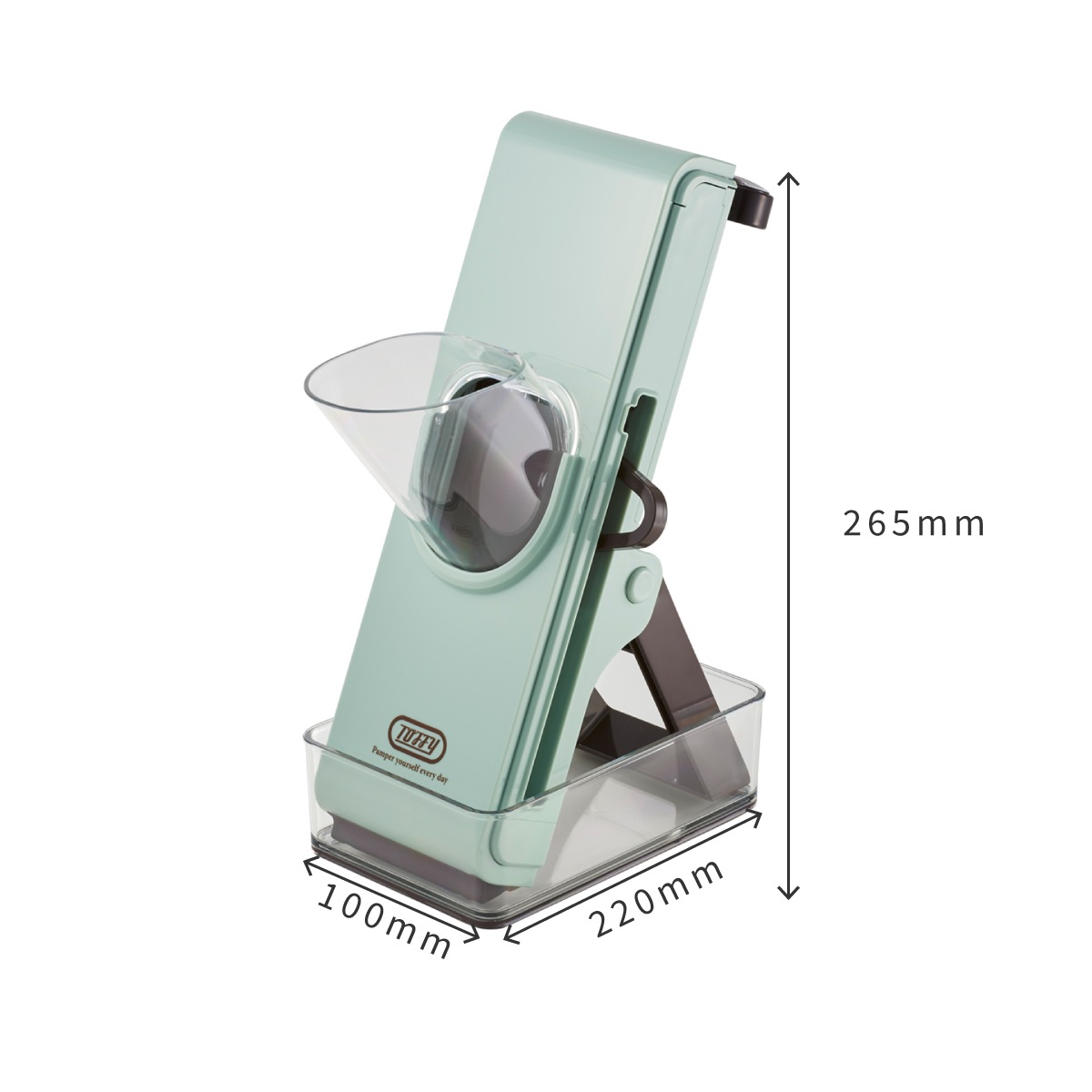 トフィー Toffy セーフティープッシュスライサー PALEAQUA