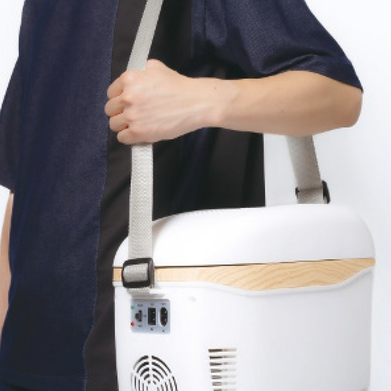 コンパクト冷温庫 ひえぽか(ホワイト)
