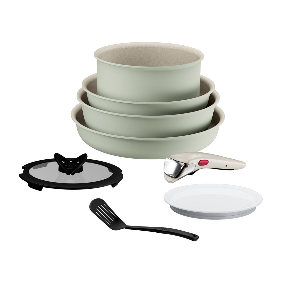 T-fal ティファール インジニオ・ネオ IHパレット ミントグリーン セット8 IH対応