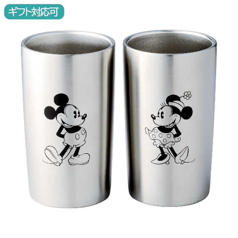 ディズニー ステンレス真空タンブラーセット300ml(ミッキー＆ミニー)