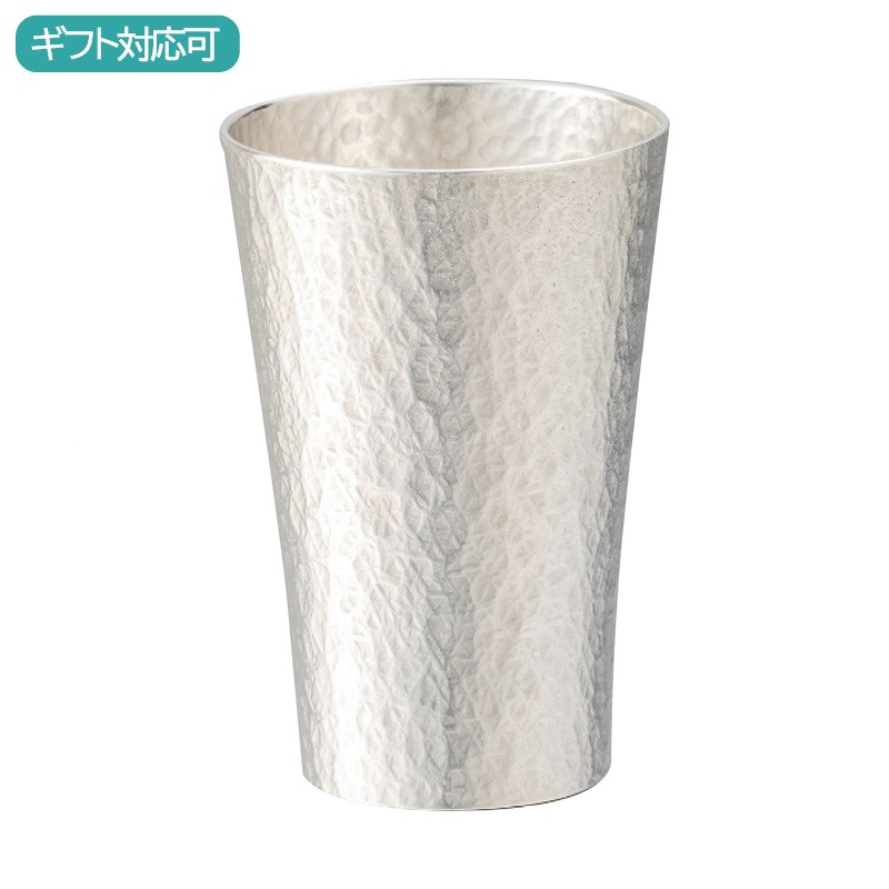 錫製タンブラー225ml 六花(中)