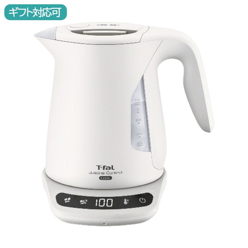 ティファール ジャスティンロック コントロール 電気ケトル1.2l