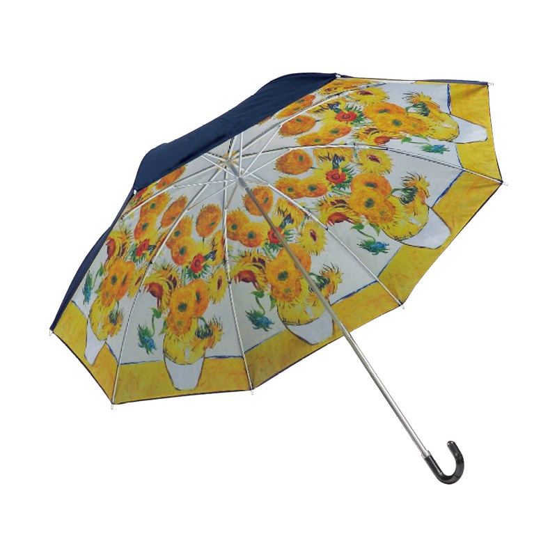 晴雨兼用名画折りたたみ傘