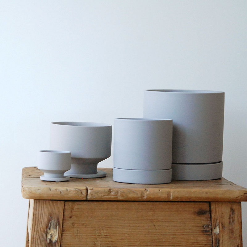 pot / マットポット(グレー)