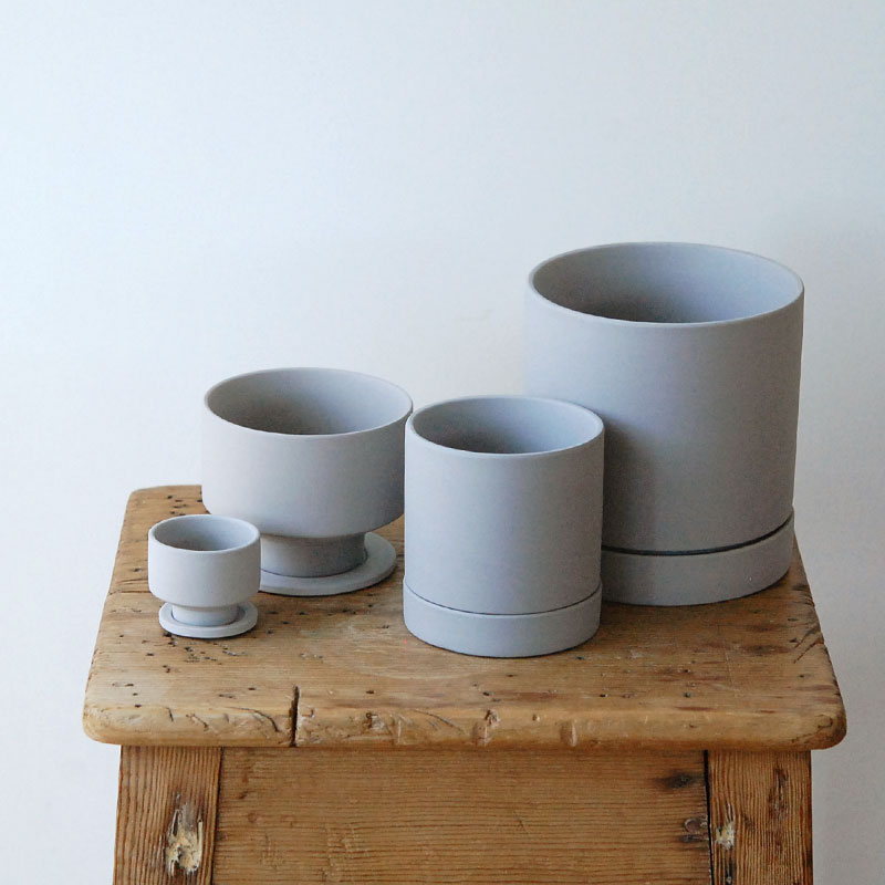 pot / マットポット(グレー)