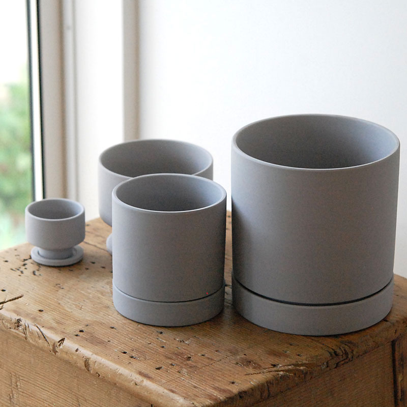 pot / マットポット(グレー)