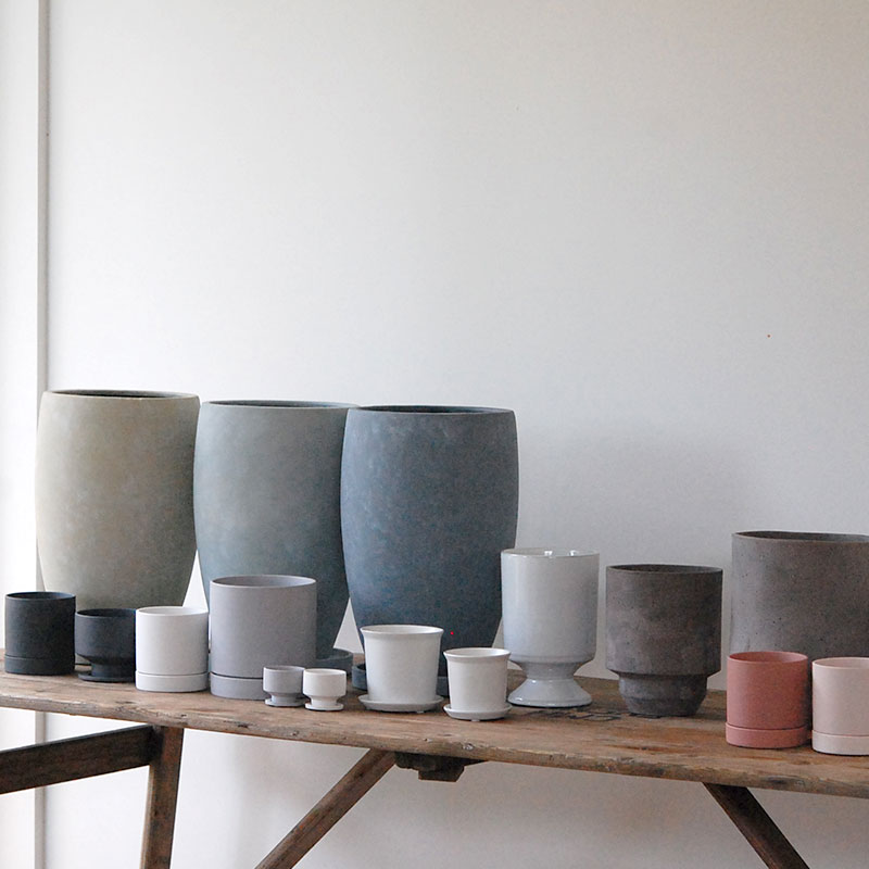 pot / マットポット(グレー)