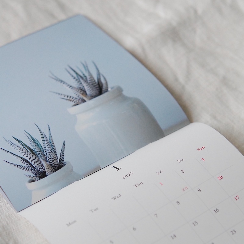 同梱・日時指定可能】solxsolオリジナルカレンダー2026年 通常配送