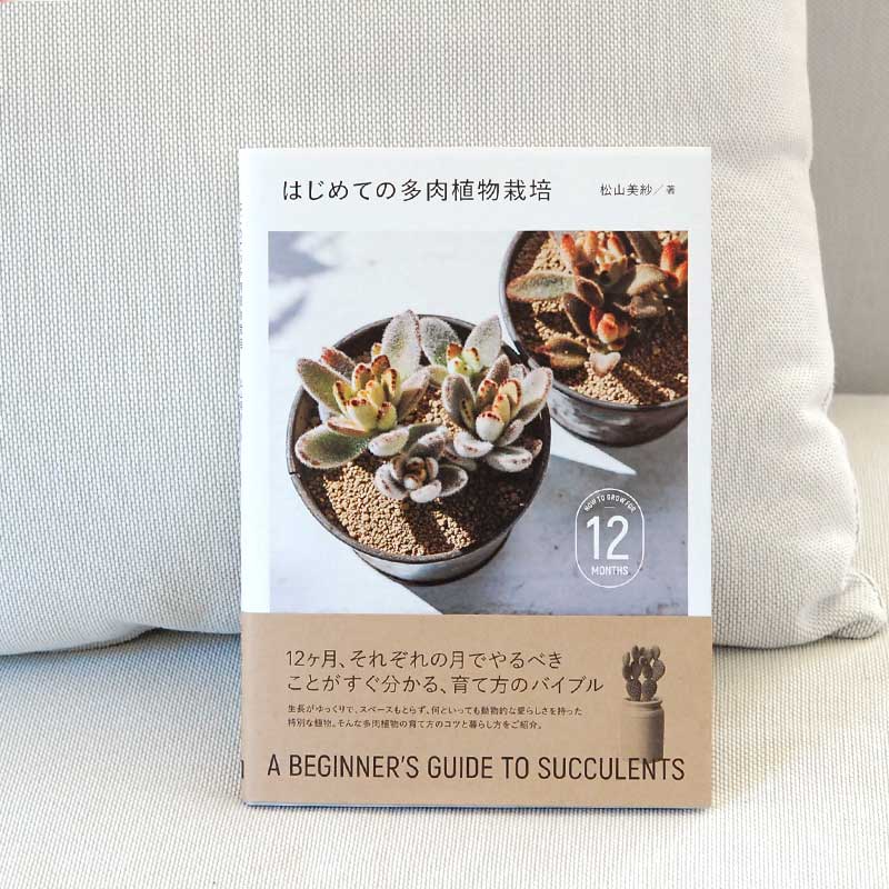 書籍 「はじめての多肉植物栽培」