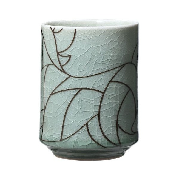 大堀相馬焼 松永窯 KACHI-UMA06 by寺内ユミ 二重湯呑み | すべての商品