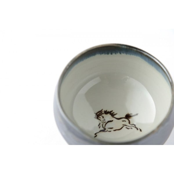 大堀相馬焼 松永窯 たっぷり碗(ブラック) | すべての商品 |福島県の