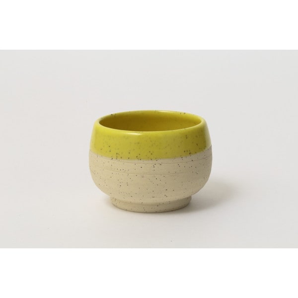 大堀相馬焼 松永窯 砂鉄ぐい呑み(黄色) | すべての商品 |福島県の伝統
