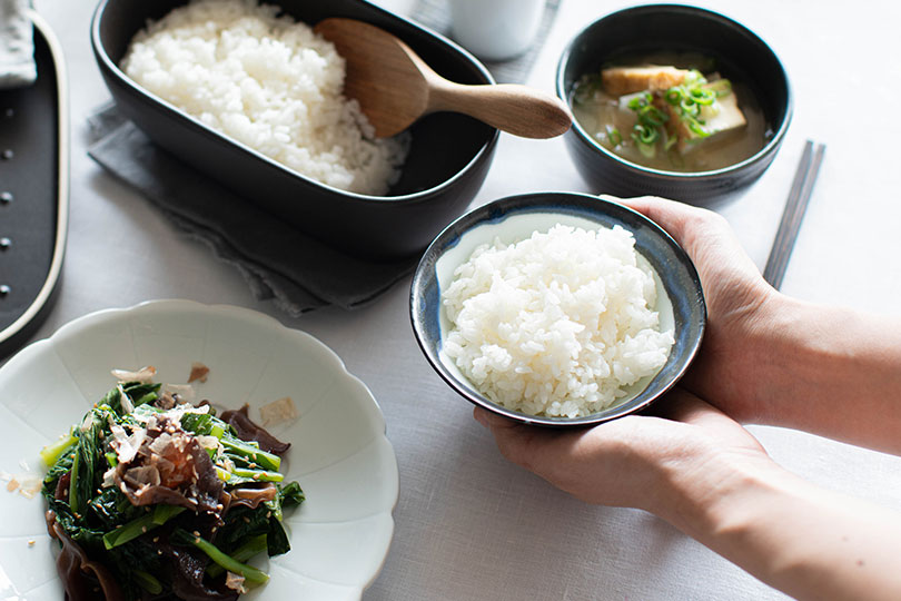 大堀相馬焼 松永窯 飯碗 ブラック(小)