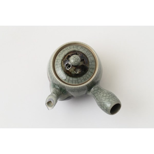 大堀相馬焼 松永窯 二重急須