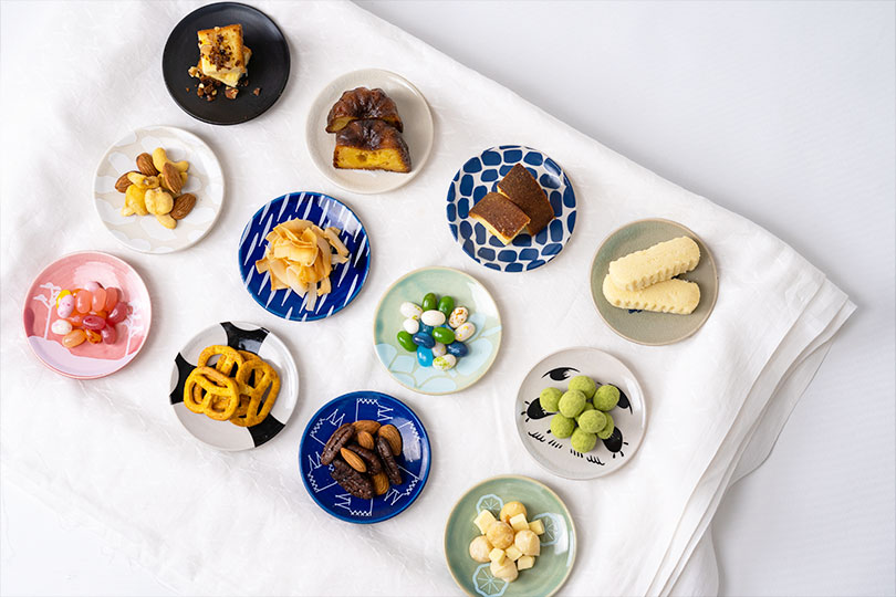 大堀相馬焼 ふくしま焼き物旅マップ 豆皿 単品