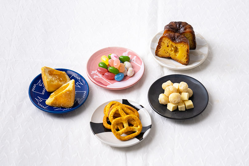 大堀相馬焼 ふくしま焼き物旅マップ 豆皿 選べる5枚セット