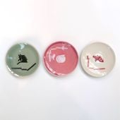 大堀相馬焼 松永窯 × 櫻井翔 未来への言葉展 PLAYFUL! コラボ豆皿|松永窯|窯元で探す