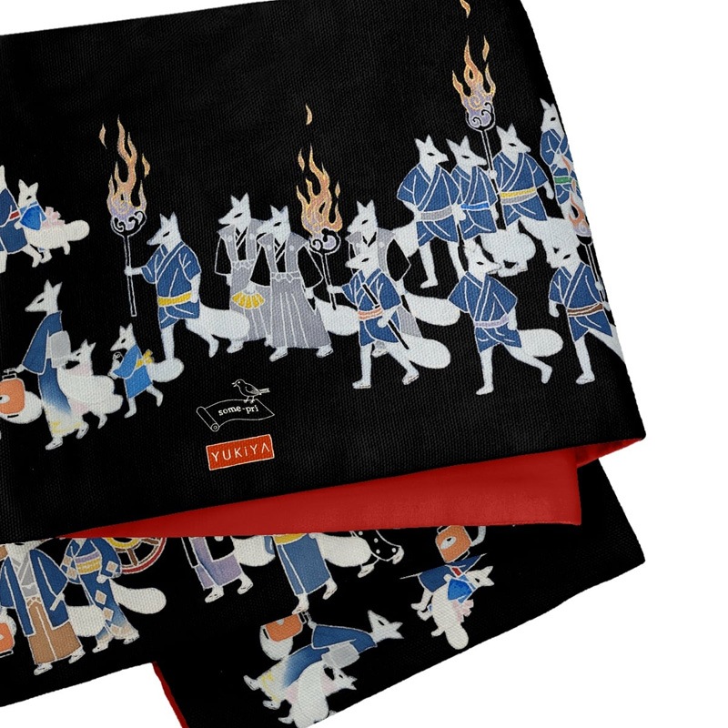 some-pri 半幅帯「祭礼」黒【受注生産品】 追加画像3