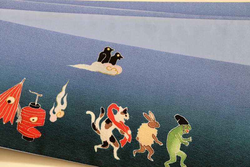some-pri 半幅帯「妖怪たち」【受注生産品】 追加画像3