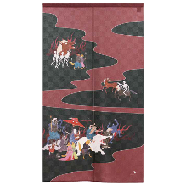 some-priのれん「東京百鬼夜行」