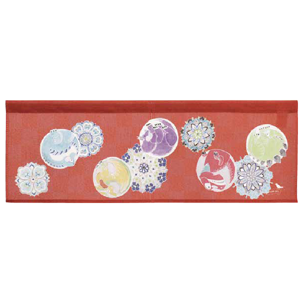 some-priのれん「恐竜たち」