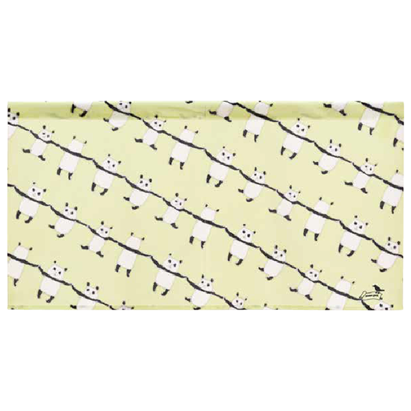 some-priのれん「ならんだパンダ」