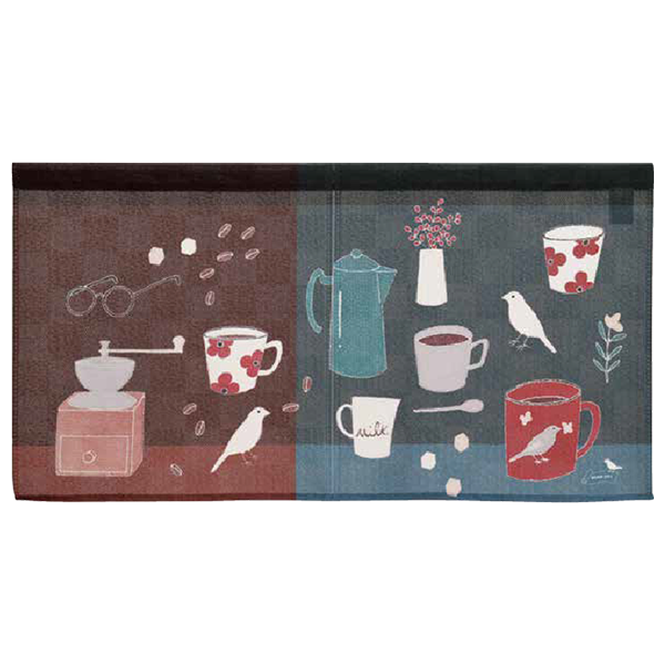 some-priのれん「珈琲と文鳥」