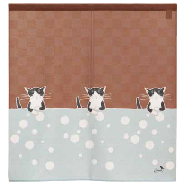 some-priのれん「もの思う猫」