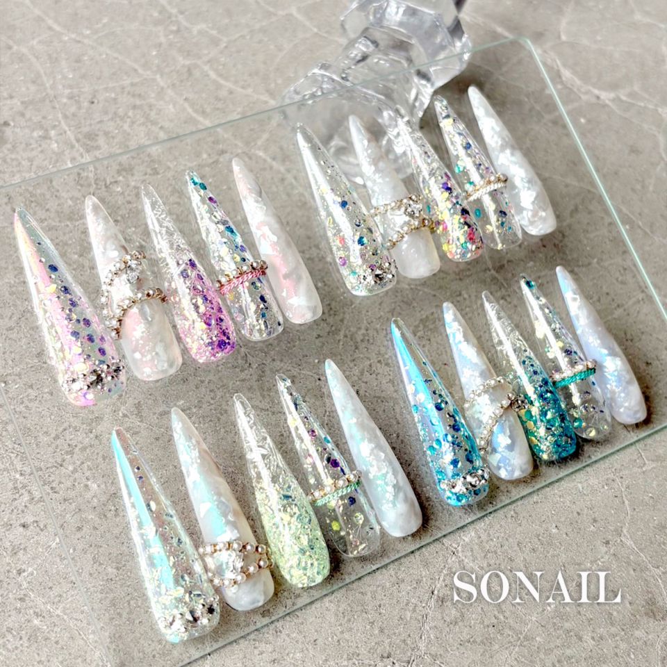 SONAIL*LapisRavi 極薄ホログリッター【jewel】ピンクサファイア