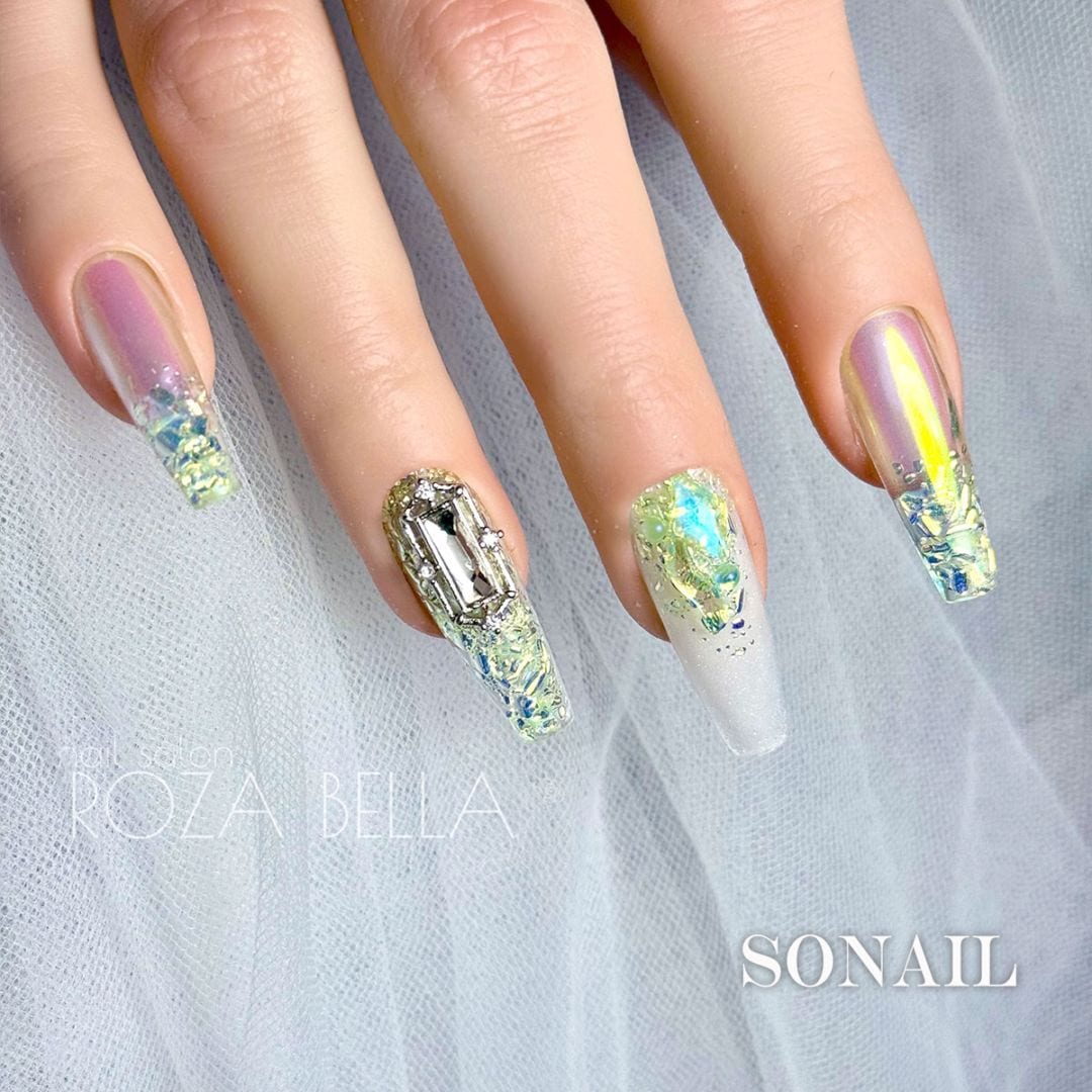 SONAIL*LapisRavi 極薄ホログリッター【jewel】ピンクサファイア
