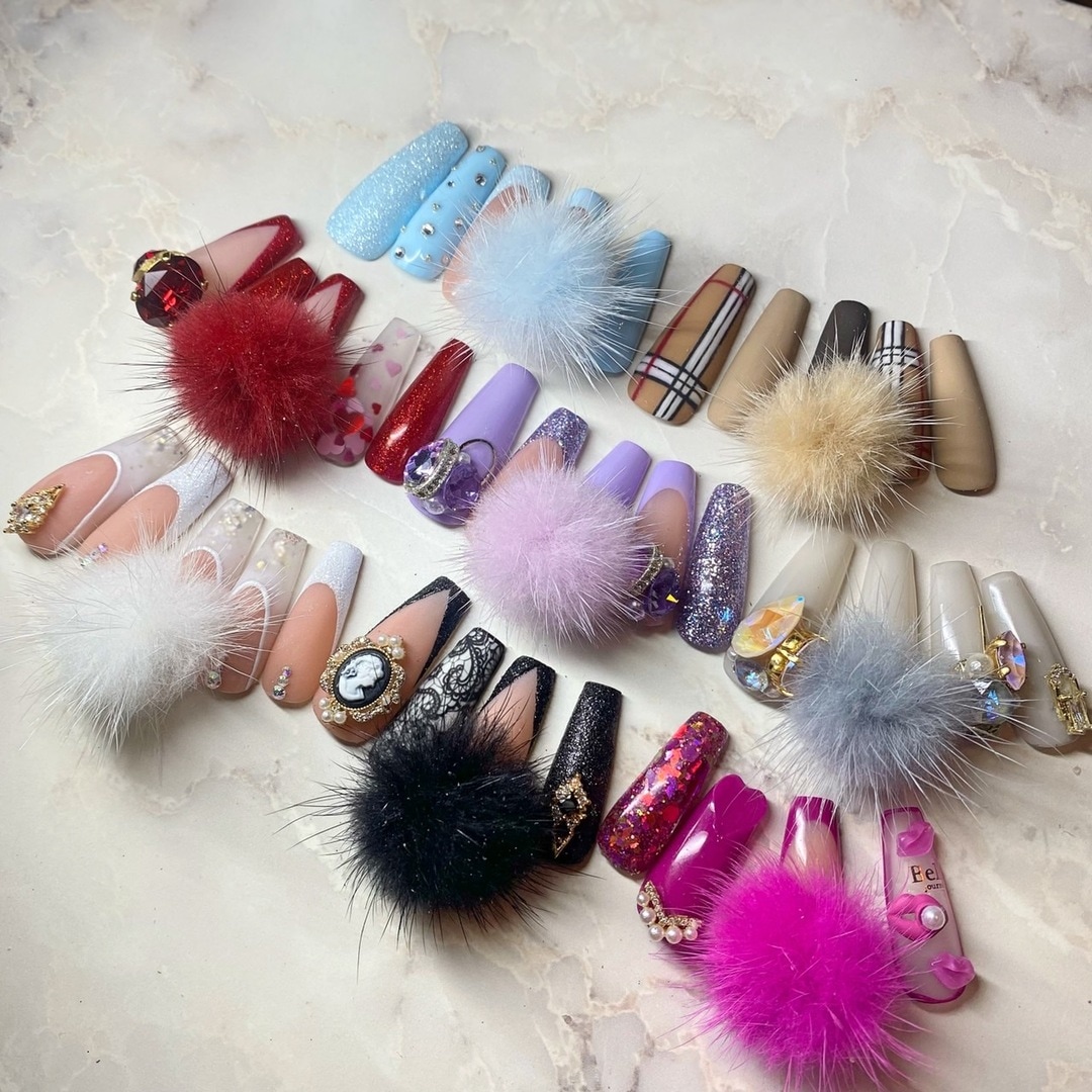 SONAIL PLUS LapisRavi ネイルファー マグネットタイプ フォーリング